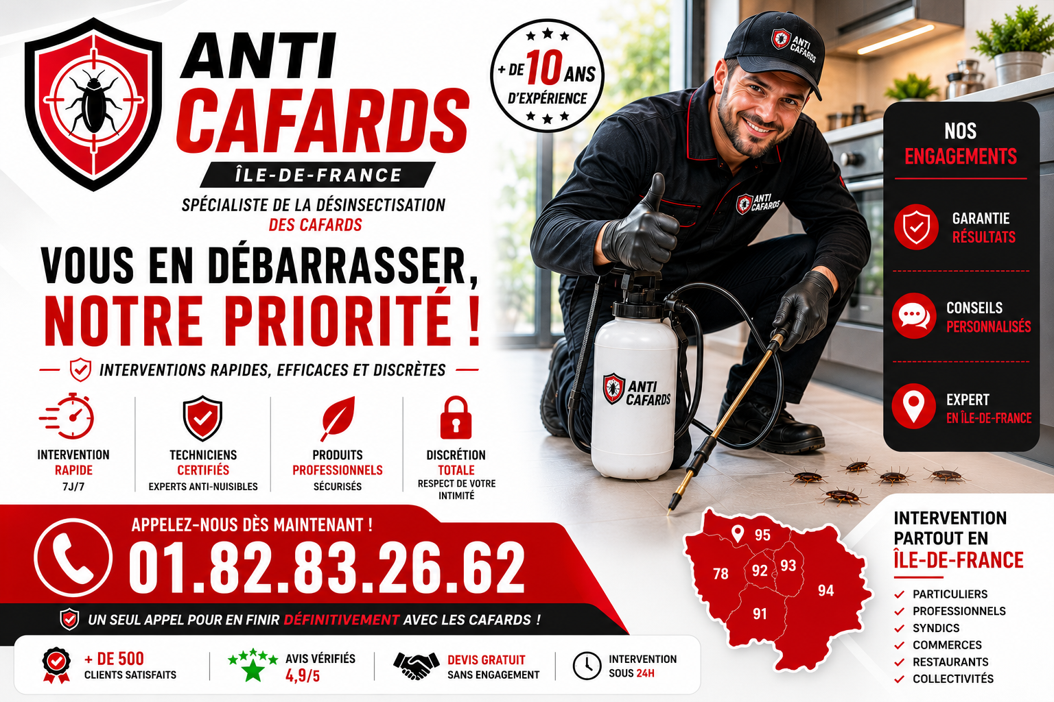 Cafards Chatillon
